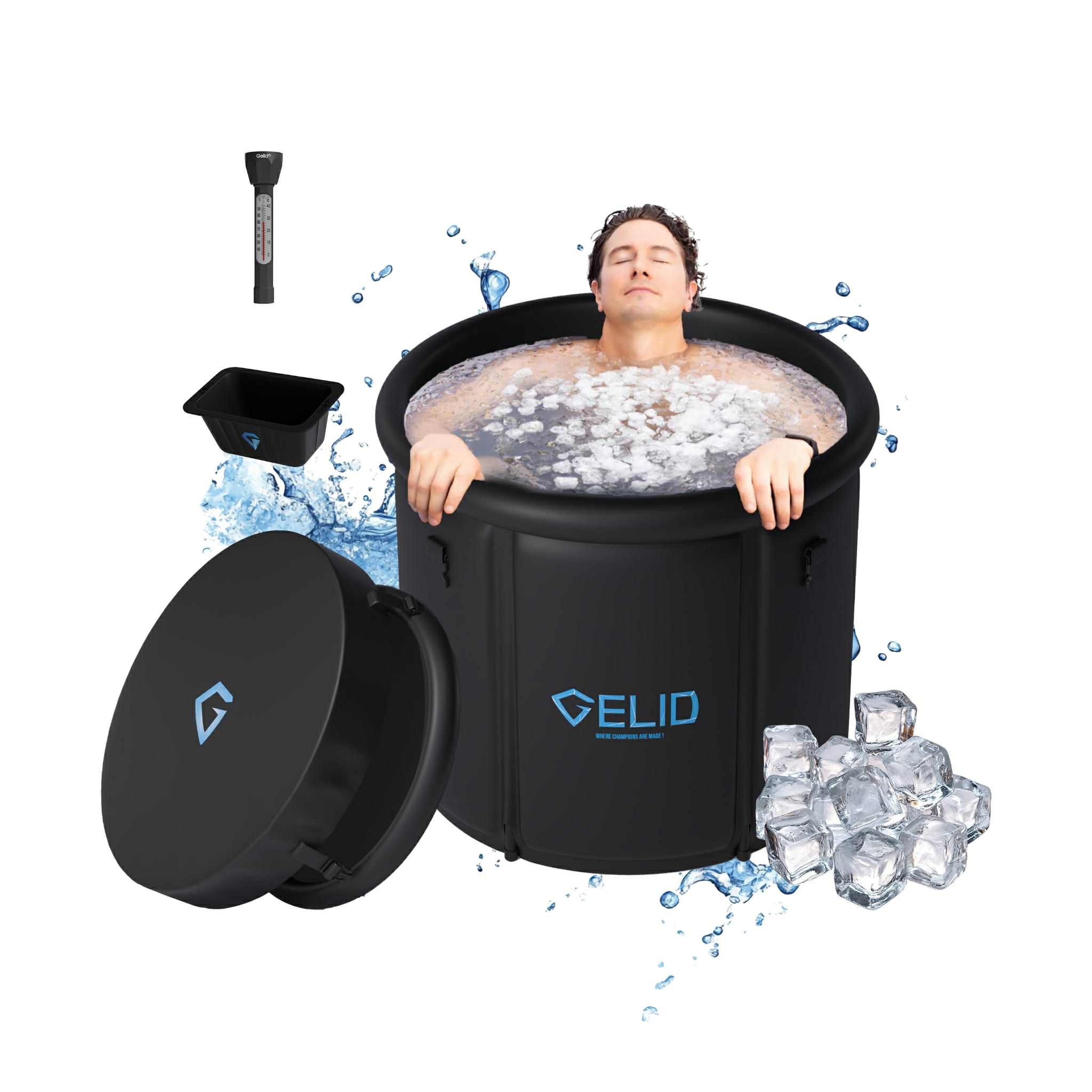 PACK : G-POD MAX ICE BATH & ACCESSORIES
